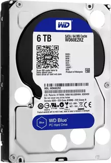 Жесткий диск WD Original SATA-III 6Tb WD60EZRZ Blue (5400rpm) 64Mb 3.5"