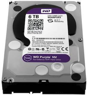 Жесткий диск WD Original SATA-III 6Tb WD6NPURX Purple NV 64Mb 3.5"