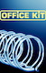 Пружины для переплета металлические Office Kit 14.3мм (на 100-120 листов) серебряный (100шт) (OKPM916S) (9/16)