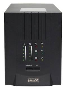 Источник бесперебойного питания Powercom Smart King Pro+ SPT-3000 2100Вт 3000ВА черный