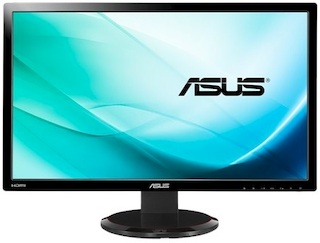 Монитор Asus 27" VG278HV черный TN+film 16:9 DVI HDMI M/M 3D матовая HAS Pivot 300cd 1920x1080 D-Sub FHD 8кг