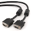 Кабель VGA Premium Gembird/Cablexpert CC-PPVGA-6B, 15M/15M, 1.8м, черный, тройной экран, феррит.кольца, пакет