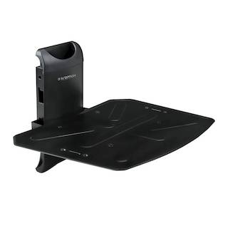 Кронштейн-подставка для DVD и AV систем Kromax STEEL-MONO черный макс.8кг настенный