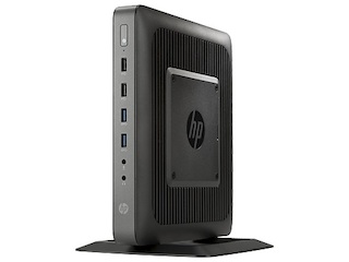 Тонкий Клиент HP t620 slim GX-217GA/4Gb/SSD16Gb/HD8280E/WESta7E32/kb/m/черный