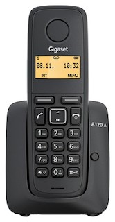 Телефон Dect Gigaset A120 RUS (черный)