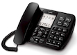 Телефон проводной Philips CRX500B/51 черный