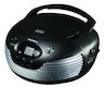 Аудиомагнитола Supra BB-CD120U черный/серебристый 2.4Вт/CD/CDRW/MP3/FM(an)/USB