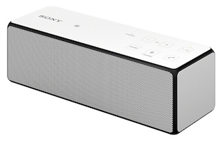 Колонки Sony SRS-X33W 2.0 белый 20Вт беспроводные BT