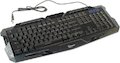 Клавиатура игровая Gembird KB-G11L, 3 различные подсветки, 10 доп. клавиш