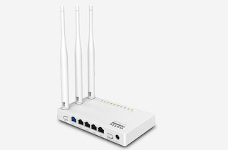 Маршрутизатор Netis WF-2710 802.11acbgn 733Mbps 2.4 ГГц 5 ГГц 4xLAN RJ-45 PoE белый