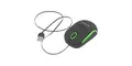 Мышь DEFENDER DISCOVERY MS-630 BK/GREEN 52631