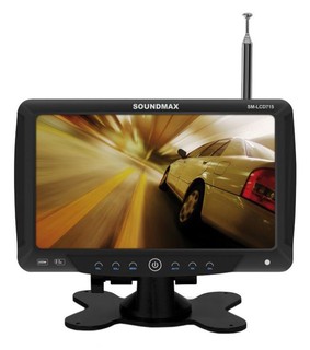 Портативный ТВ Soundmax SM-LCD715 7" 16:9 ТВ-тюнер SD