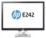 Монитор HP 24" E242e черный IPS LED 16:10 HDMI матовая HAS Pivot 250cd 178гр/178гр 1920x1200 D-Sub DisplayPort FHD USB 6.23кг