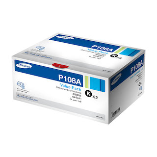 Тонер Картридж Samsung MLT-P108A/SEE черный x2уп. для Samsung ML-1640/2240 (3000стр.)