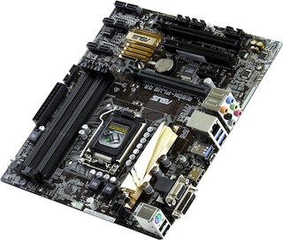 Материнская плата Asus B150M-PLUS Soc-1151 Intel B150 4xDDR4 mATX AC`97 8ch(7.1) GbLAN+VGA+DVI+HDMI