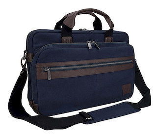 Сумка для ноутбука 15.6" Dell Essential Topload синий хлопок (460-BBJS/460-BBHF)