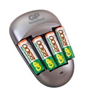 Зарядное устройство GP PB27-BС4 + 4bat.x2700mAh AA