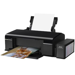 Принтер струйный Epson L805 (C11CE86403) A4 WiFi USB черный