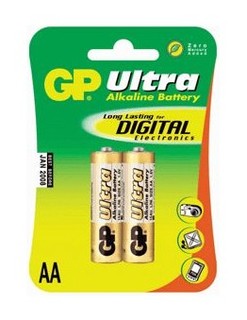 Батарея GP 15AU-CR2 Ultra AA 2шт