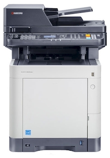 МФУ лазерный Kyocera Ecosys M6030CDN (1102NV3NL0) A4 Duplex белый/черный