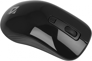 Мышка DEFENDER USB OPTICAL WRL DATUM MB-065 BLACK, 4 кнопки,1000/1600 dpi