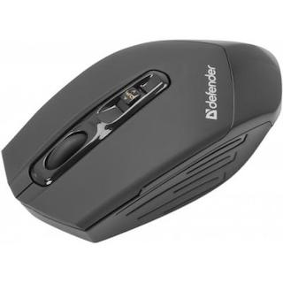 Мышка DEFENDER USB LASER WRL MAGNIFICO MM-525 BLACK джойстик, 1000-3000dpi