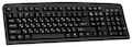 Клавиатура DEFENDER PS2 ELEMENT HB-520 RU BLACK PS/2 RU,черный,полноразмерная