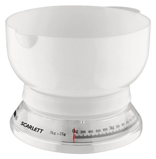 Кухонные весы Scarlett SC1210 белый