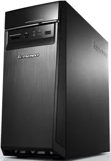 ПК Lenovo H50-55 MT A10 7800/6Gb/1Tb/DVDRW/CR/Windows 10 Home 64/черный/серебристый