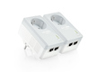 Комплект адаптеров TP-Link TL-PA4020PKIT 500Mbps Powerline Datarate, 2x10/100Mbps Fast Ethernet, со встроенной электророзеткой