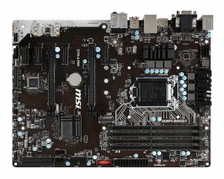 Материнская плата MSI Z170-A PRO Soc-1151 Intel Z170 4xDDR4 ATX AC`97 8ch(7.1) GbLAN RAID RAID5 RAID10+VGA+DVI