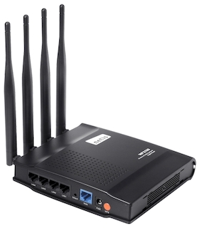 Маршрутизатор Netis WF2780 1200MBPS 1000M 4P Dual Band AC1200