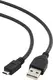 Кабель USB 2.0 Pro Cablexpert CCP-mUSB2-AMBM-1M, AM/microBM 5P, 1м, экран, черный, пакет