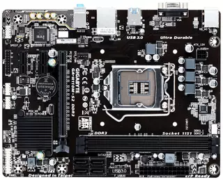 Материнская плата Gigabyte GA-H110M-S2V Soc-1151 Intel H110 2xDDR4 mATX AC`97 8ch(7.1) GbLAN+VGA+DVI