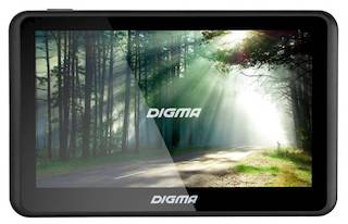 Навигатор Автомобильный GPS Digma ALLDRIVE 501 5" 480x272 4Gb microSD FM-Transmitter черный Navitel