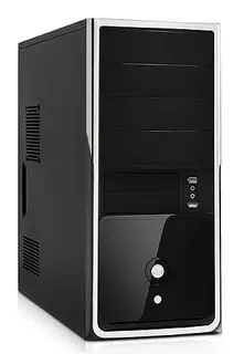 Корпус Foxconn TSAA-699 black/silver 450W ATX USB audio mic fan AirDuct