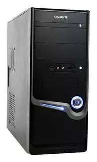 Корпус Gigabyte GZ-A1B black w/o PSU ATX 2*USB FAN AUDIO Air Duct
