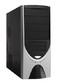 Корпус LinkWorld 316-03 black/silver C2228 w/o PSU ATX USB Audio AirDuct