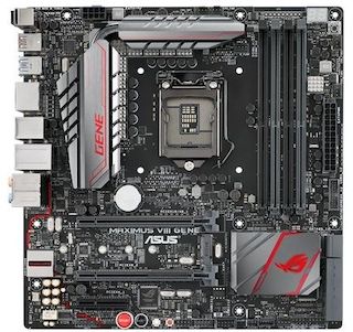 Материнская плата Asus MAXIMUS VIII GENE Soc-1151 Intel Z170 4xDDR4 mATX AC`97 8ch(7.1) GbLAN RAID RAID1 RAID5 RAID10+HDMI
