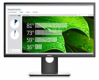 Монитор Dell 23" P2317H черный IPS LED 16:9 HDMI DisplayPort Mat HAS Pivot 250cd U