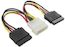 Кабель питания SATA Cablexpert CC-SATA-PSY-0.3M, 30см, molex 4pin/2x sata15pin, на 2 устр., пакет