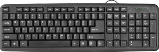 Клавиатура DEFENDER HB-420 RU BLACK 45420  USB