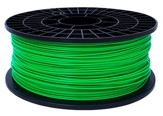 Пластик PLA 1.75mm 3D Робит 1kg Ярко-зеленый
