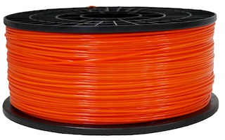 Пластик ABS 1.75mm Робит 1kg Ярко-оранжевый