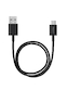 Кабель Type-C Deppa USB 3.0 - AMCM 2.1A, черный, (72206)