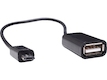 Кабель OTG MicroUSB-M - USB-F, OTG  для подключения USB накопителей к мобильным устройствам DEP-72110