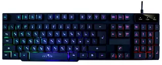 Клавиатура Oklick 760G черный USB LED