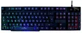 Клавиатура Oklick 760G черный USB LED