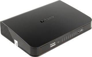 Коммутатор D-Link DGS-1016A/B1B 16UTP 10/100/1000Mbps