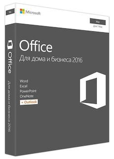 ПО MS Office  Mac Home Business 1PK 2016 Russian Russia Only EM DVD No Skype